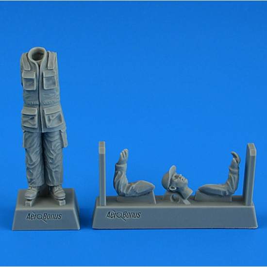 Aerobonus 320192 1/32 Usaf Aircraft Mechanic Korean War Resin Kit Aerobonus 320192 1/32 Usaf Aircraft Mechanic Korean War Resin Kit