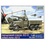Unimodel 506 1/48 Airfield Syarter As-2 On Gaz-aaa Chassis Soviet Ww Ii Um 506