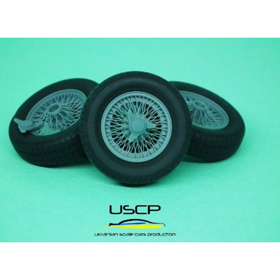 Uscp 24p172t 1/24 15 Inch Aston Martin Db5 Wire Wheels / Rubber Tires Revell Uscp 24p172t 1/24 15 Inch Aston Martin Db5 Wire Wheels / Rubber Tires Revell