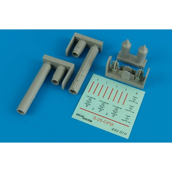 Aerobonus 480019 1/48 S-25-ofm Air-to-ground Rocket Resin Kit