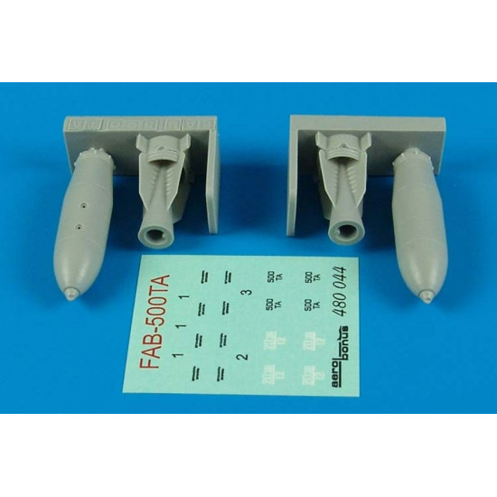 Aerobonus 480044 1/48 Fab-500ta Russian Bombs Dummy Resin Kit