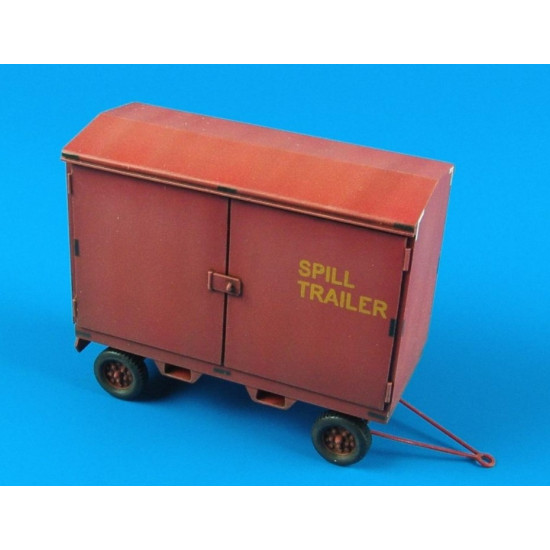 Aerobonus 480052 1/48 Usaf F-2a Spill Trailer Resin Kit Aerobonus 480052 1/48 Usaf F-2a Spill Trailer Resin Kit