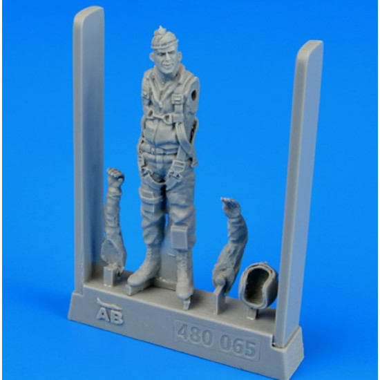 Aerobonus 480065 1/48 Us Navy Torpedo Loading Cart Dummy Resin Kit