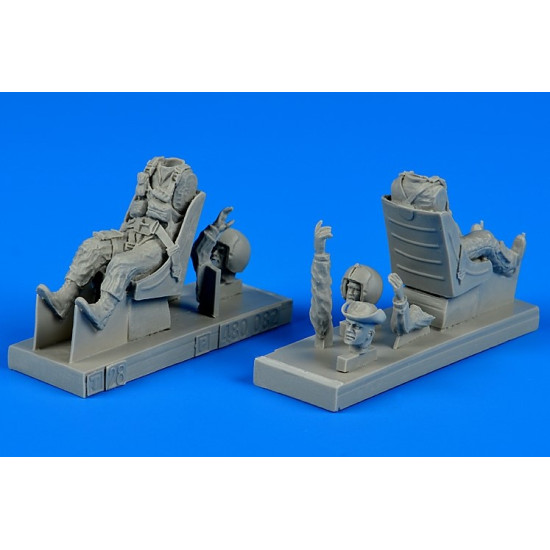 Aerobonus 480082 1/48 U.s.a.f. Pilot And Instructor With Seats For T-28b Trojan Vietnam