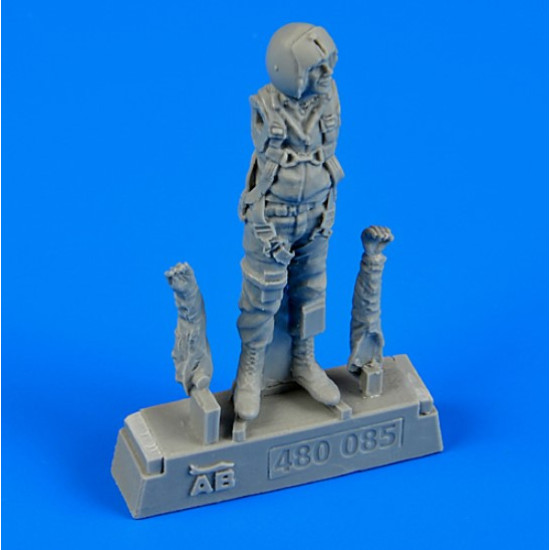Aerobonus 480085 1/48 U.s.a.f. Fighter Pilot - Vietnam War 1960 - 1975 Resin Kit