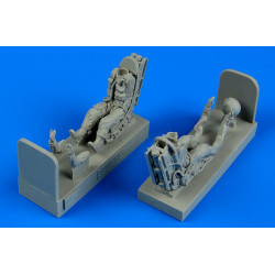 Aerobonus 480115 1/48 Usaf Pilot And Operator With Ejection Seats For A-37 Dragonfly For Trumpeter