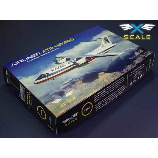 X-scale 144009 1/144 Atr-42-300 American Eagle Turboprop Regional Airliner X-scale 144009 1/144 Atr-42-300 American Eagle Turboprop Regional Airliner