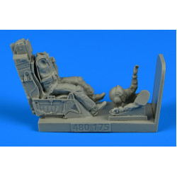 Aerobonus 480175 1/48 Usaf Fighter Pilot With Ejection Seat For F-16 Hasegawa/Tamiya