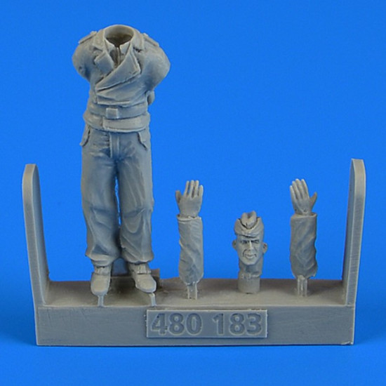 Aerobonus 480183 1/48 German Wwii Tank Crew Trooper A Resin Kit Aerobonus 480183 1/48 German Wwii Tank Crew Trooper A Resin Kit