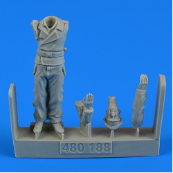 Aerobonus 480188 1/48 German Wwii Tank Crew Commander Resin Kit