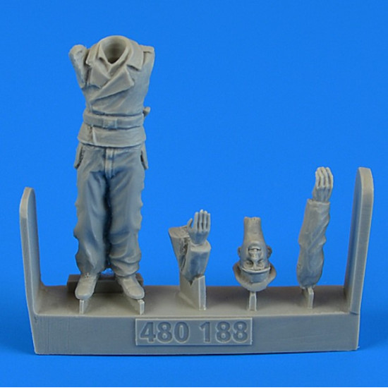 Aerobonus 480188 1/48 German Wwii Tank Crew Commander Resin Kit Aerobonus 480188 1/48 German Wwii Tank Crew Commander Resin Kit