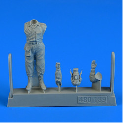 Aerobonus 480189 1/48 Modern Russian Tank Crew Resin Kit