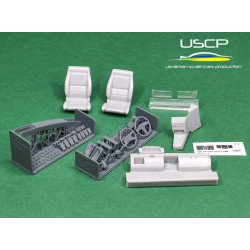 Uscp 24t077 1/24 Audi Quattro Coupe Facelift For Tamiya Conversion Set