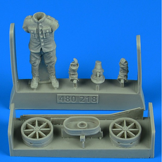 Aerobonus 480218 1/48 German Or Austro-hungarian Wwi Aircraft Mechanic With Handling Tail Skid Hand Cart Aerobonus 480218 1/48 German Or Austro-hungarian Wwi Aircraft Mechanic With Handling Tail Skid Hand Cart