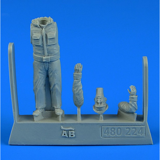 Aerobonus 480224 1/48 Usaaf Wwii Pilot Resin Kit Aerobonus 480224 1/48 Usaaf Wwii Pilot Resin Kit