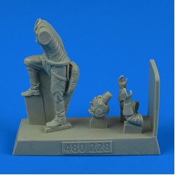 Aerobonus 480228 1/48 Russain Wwii Attack Pilot For Il-2 Resin Kit