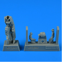 Aerobonus 480241 1/48 Modern Russian Fighter Pilor For Su-57 For Zvezda