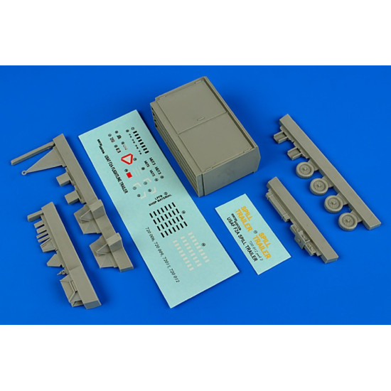 Aerobonus 720012 1/72 Usaf F-2a Spill Trailer Resin Kit Aerobonus 720012 1/72 Usaf F-2a Spill Trailer Resin Kit