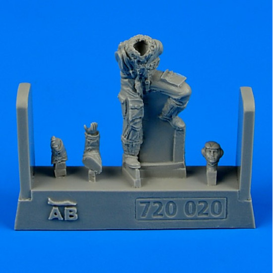 Aerobonus 720020 1/72 German Luftwaffe Pilot Wwii For Bf 109 Late Version