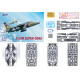 Litaki 72003 1/72 J-22m Super Orao Ground Attack Aircraft Plastic Model Kit