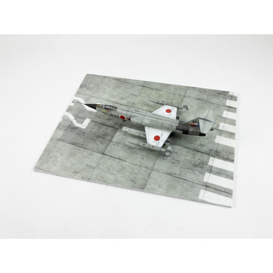 Red Fox Db-72004 1/72 3d Diorama Base Modern Nato Airfield Type 4 300x230mm
