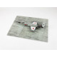 Red Fox Db-72008 1/72 3d Diorama Base Concrete Base Rectangular Type 2 300x230mm