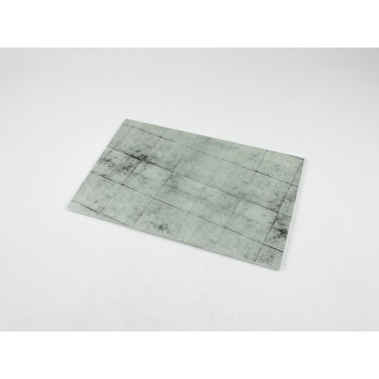 Red Fox Db-72009 1/72 3d Diorama Base Concrete Base Square Type 1 250x160mm