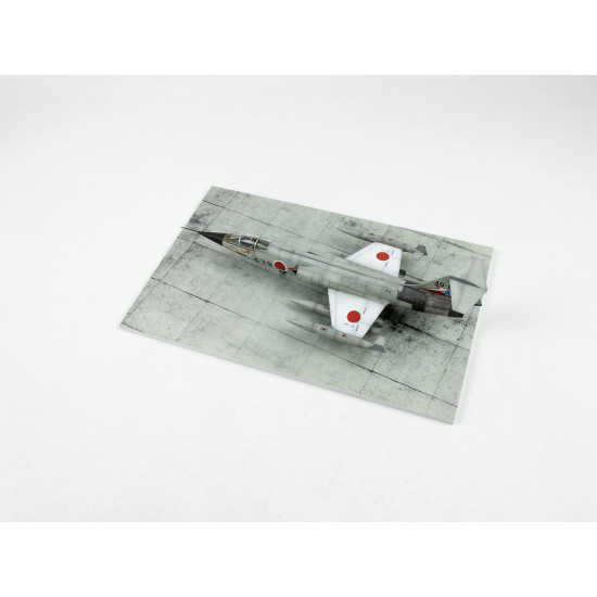 Red Fox Db-72009 1/72 3d Diorama Base Concrete Base Square Type 1 250x160mm