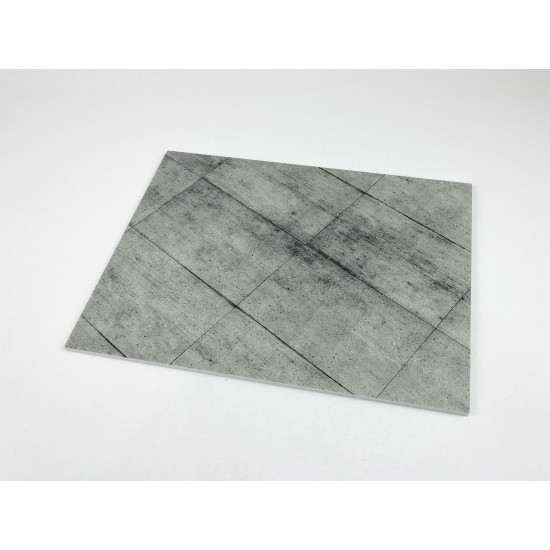 Red Fox Db-48013 1/48 3d Diorama Base Concrete Base Rectangular Type 3 300x230mm Red Fox Db-48013 1/48 3d Diorama Base Concrete Base Rectangular Type 3 300x230mm