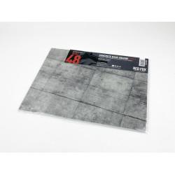 Red Fox Db-48015 1/48 3d Diorama Base Concrete Base Square Type 3 300x230mm
