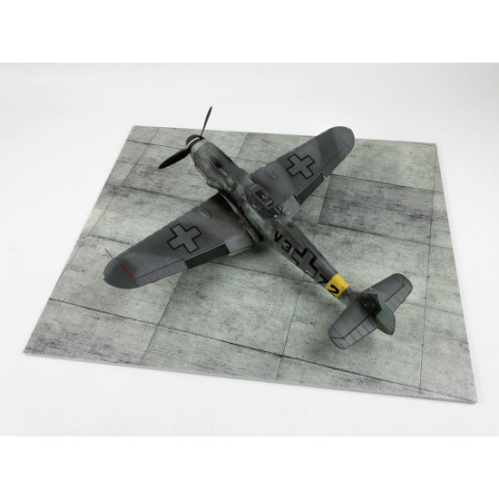 Red Fox Db-35001 1/35 3d Diorama Base Concrete Base Rectangular Type 5 380x320mm Red Fox Db-35001 1/35 3d Diorama Base Concrete Base Rectangular Type 5 380x320mm