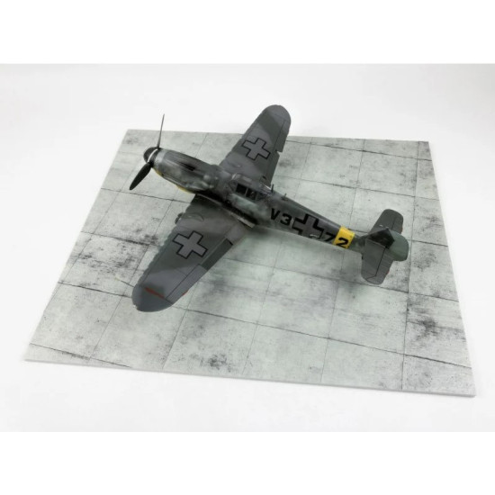 Red Fox Db-35002 1/35 3d Diorama Base Concrete Base Square Type 5 380x320mm Red Fox Db-35002 1/35 3d Diorama Base Concrete Base Square Type 5 380x320mm