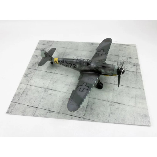 Red Fox Db-35002 1/35 3d Diorama Base Concrete Base Square Type 5 380x320mm Red Fox Db-35002 1/35 3d Diorama Base Concrete Base Square Type 5 380x320mm