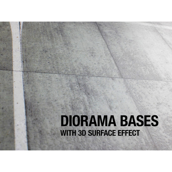Red Fox Db-48016 1/48 3d Diorama Base Concrete Base Square Type 4 380x320mm Red Fox Db-48016 1/48 3d Diorama Base Concrete Base Square Type 4 380x320mm