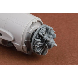 Sbs 72091 1/72 F4f 4 Wildcat Engine Exhaust Set For Arma Hobby Kit