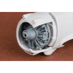Sbs 72092 1/72 Back Curtiss H-75 A1/A2 Hawk Engine Set For Arma Hobby Kit