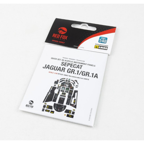 Red Fox Qs48067 1/48 Sepecat Jaguar Gr 1/Gr 1a Accessories Kit Red Fox Qs48067 1/48 Sepecat Jaguar Gr 1/Gr 1a Accessories Kit