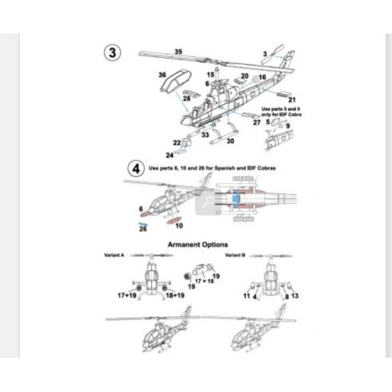 Miniwing 371 1/144 Bell Ah-1g Cobra In Vietnam War Plastic Model Kit Miniwing 371 1/144 Bell Ah-1g Cobra In Vietnam War Plastic Model Kit