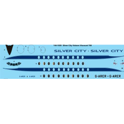 26decals 144-1020 1/144 Silver City Airways Vickers Viscount 700 Laser Decal