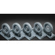 Scalex Ww-35001 1/35 U S Willysmb Ordinary Wheel Set For Universal Scalex Ww-35001 1/35 U S Willysmb Ordinary Wheel Set For Universal