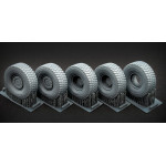 Scalex Wm-35006s 1/35 Kozak 2 Sagged Wheel Set For Icm