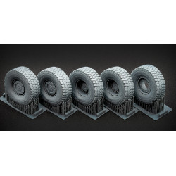 Scalex Wm-35006s 1/35 Kozak 2 Sagged Wheel Set For Icm