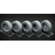 Scalex Wm-35006s 1/35 Kozak 2 Sagged Wheel Set For Icm