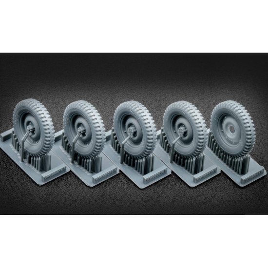 Scalex Ww-35001s 1/35 U S Willysmb Sagged Wheel Set For Universal Scalex Ww-35001s 1/35 U S Willysmb Sagged Wheel Set For Universal