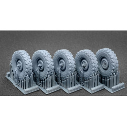 Scalex Wm-35020 1/35 L Rover 88 6 5 Smallordinary Wheel Set For Ak-interactive