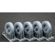 Scalex Wm-35021 1/35 L Rover 88 7/5 Big Ordinary Wheel Set For Ak-interactive
