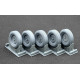 Scalex Wm-35019s 1/35 Cargo Truck T2 Sagged Wheel Set For Ak-interactive
