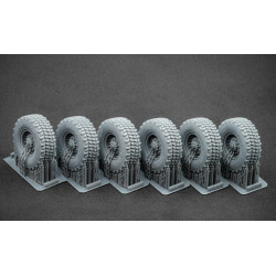Scalex Wm-35012 1/35 Himars V2 Ordinary Wheel Set For Trumpeter