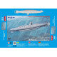 Mikro Mir 144-037 1/144 Delfino Submarine Plastic Model Kit Mikro Mir 144-037 1/144 Delfino Submarine Plastic Model Kit