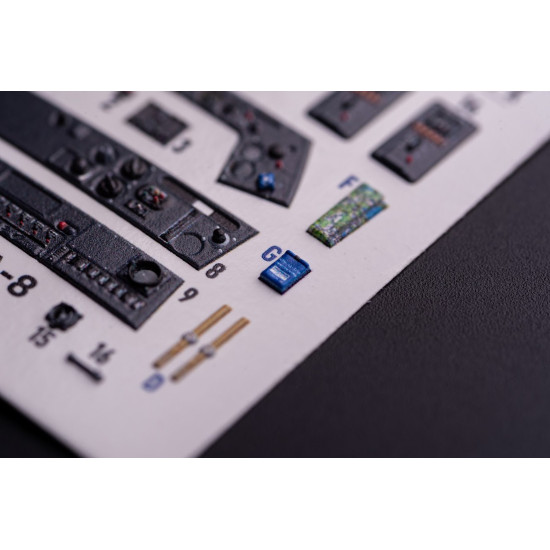 Kelik K35042 1/35 Fw-190a-8 - Interior 3d Decals For Border Models Kit